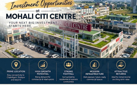 Investment Opportunities at Mohali Citi Centre, Mohali 