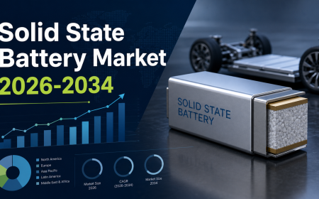 Solid-State Battery Market 2026, Size, Share, Growth and Outlook Forecast Report 2034