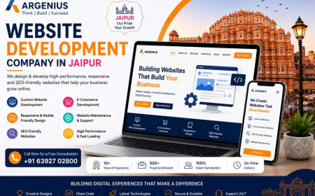 Website Design Company in Jaipur | Web Development Services - Argenius