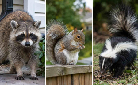 Raccoons, Squirrels, and Skunks: A Season-by-Season Guide to Wildlife Problems in the GTA