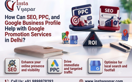 How Can SEO, PPC, and Google Business Profile Help with Google Promotion Services in Delhi?