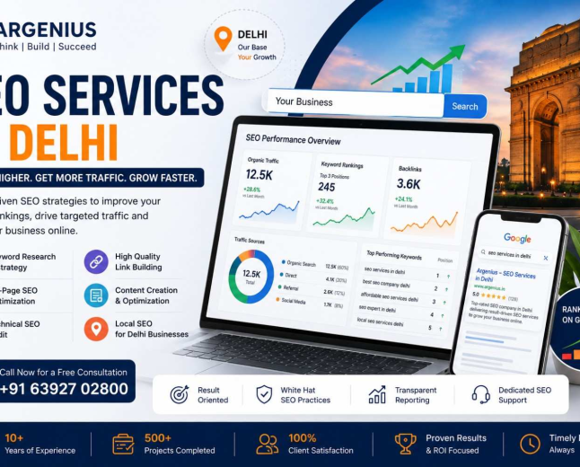 Argenius – Professional SEO Service in Delhi