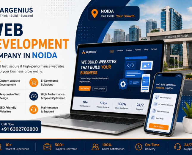 Argenius – Website Design & Web Development Company in Noida