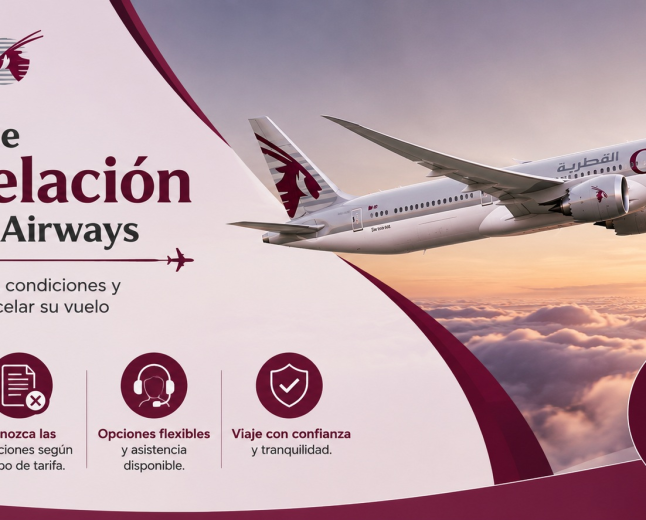 Política de Cancelación de Qatar Airways: Reembolsos, Tarifas y Condiciones