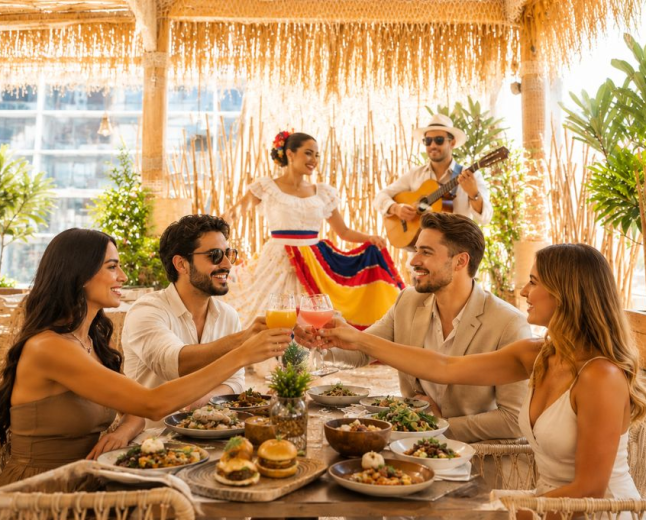 Violinist Performance Dubai at a Premium Dining Destination