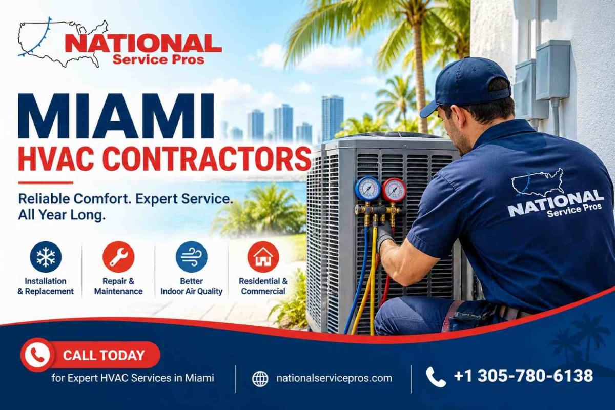 Miami HVAC Contractors for Reliable Heating and Cooling