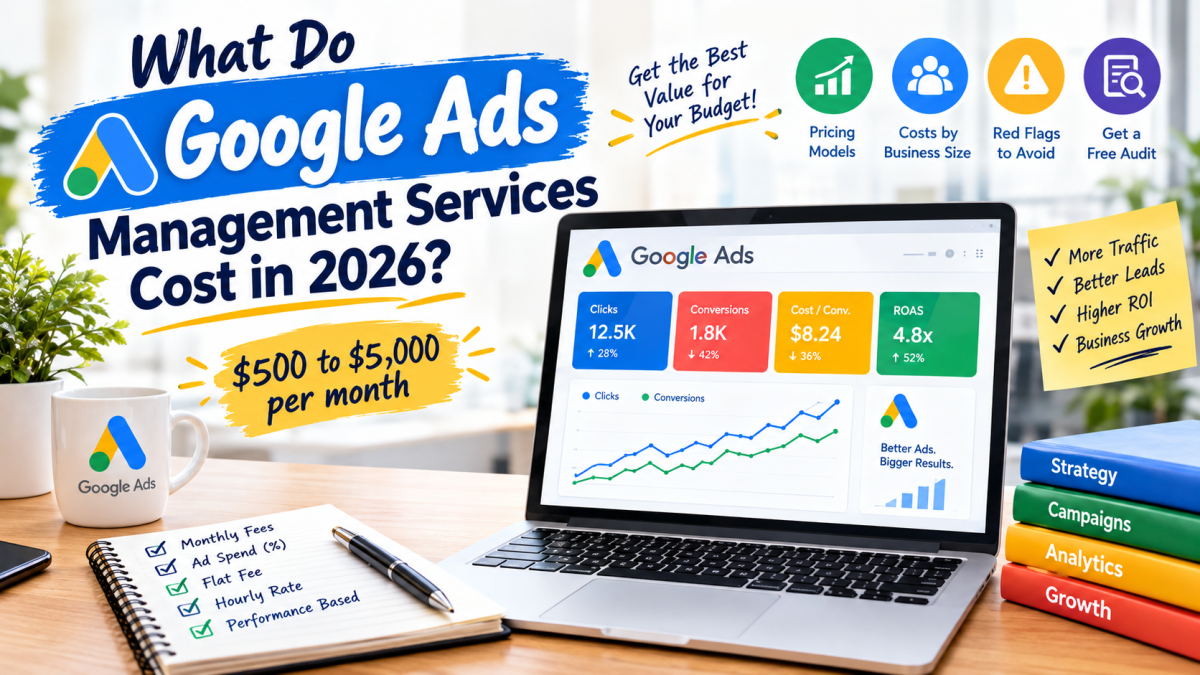 What Do Google Ads Management Services Cost in 2026?