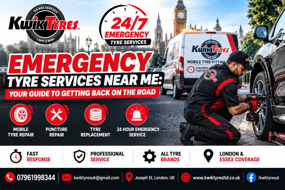 Emergency Tyre Services Near Me: Your Guide to Getting Back on the Road