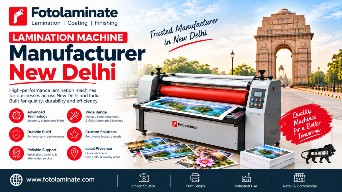 Choosing a Lamination Machine for Photo Studios and Cold Lamination Work