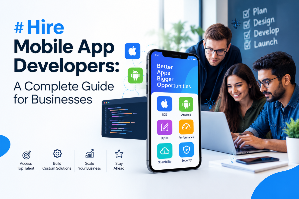 Hire Mobile App Developers: A Complete Guide for Businesses
