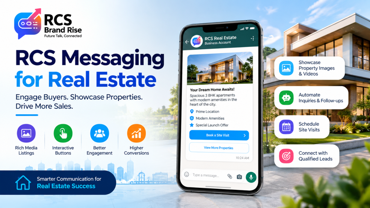 RCS Messaging for Real Estate Smart Ways to Optimize Property Marketing Campaigns