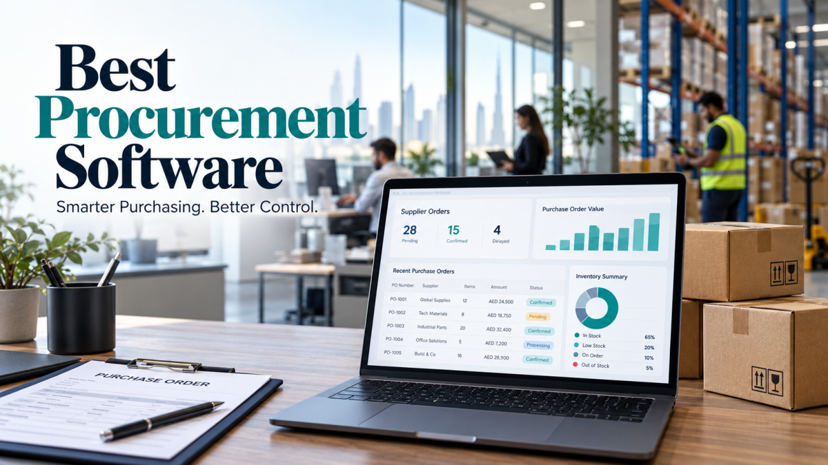 Procurement Software UAE for Reducing Everyday Purchasing Errors
