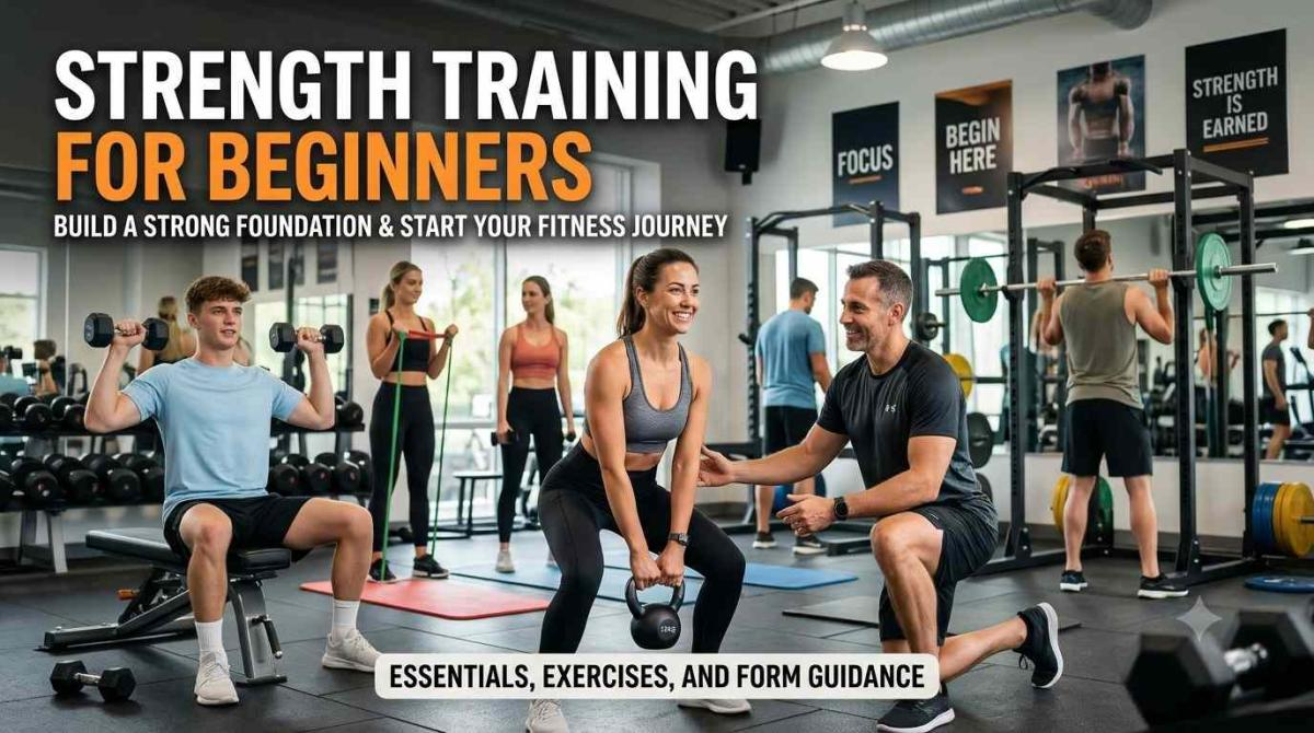Strength Training for Beginners: Building Muscle, Improving Fitness and Staying Consistent