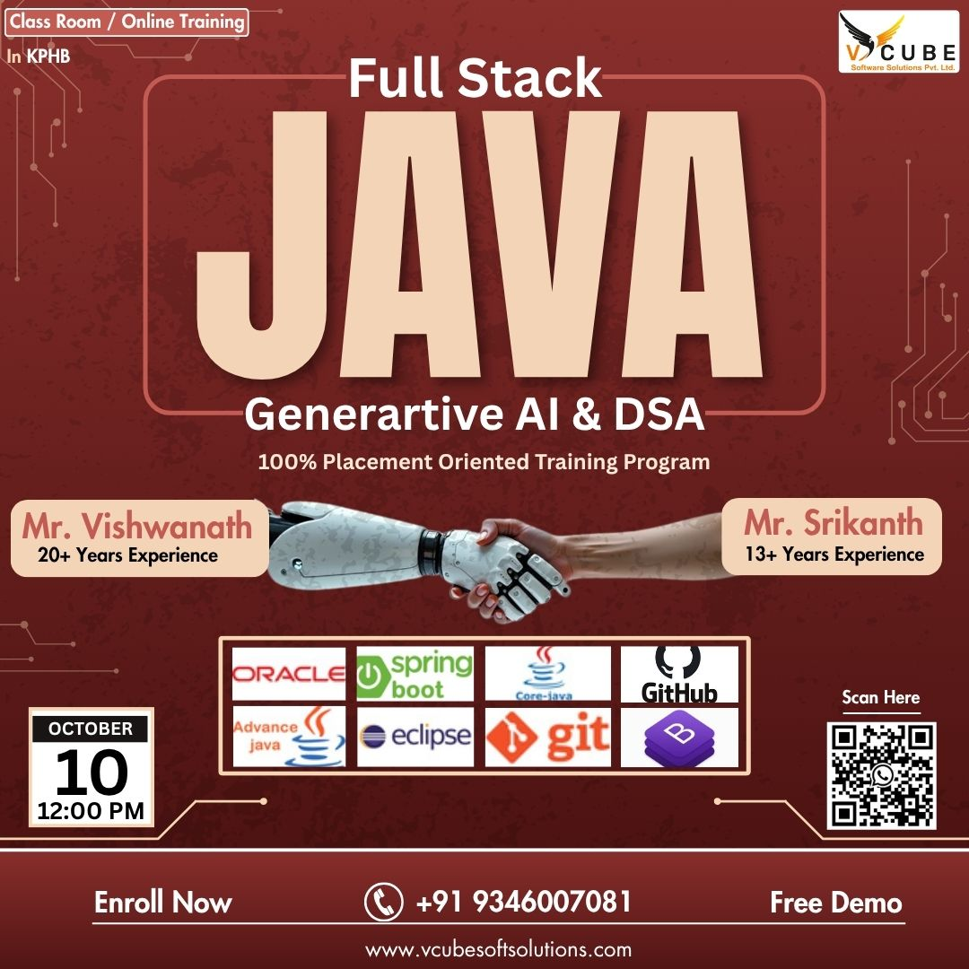 full stack developer java course