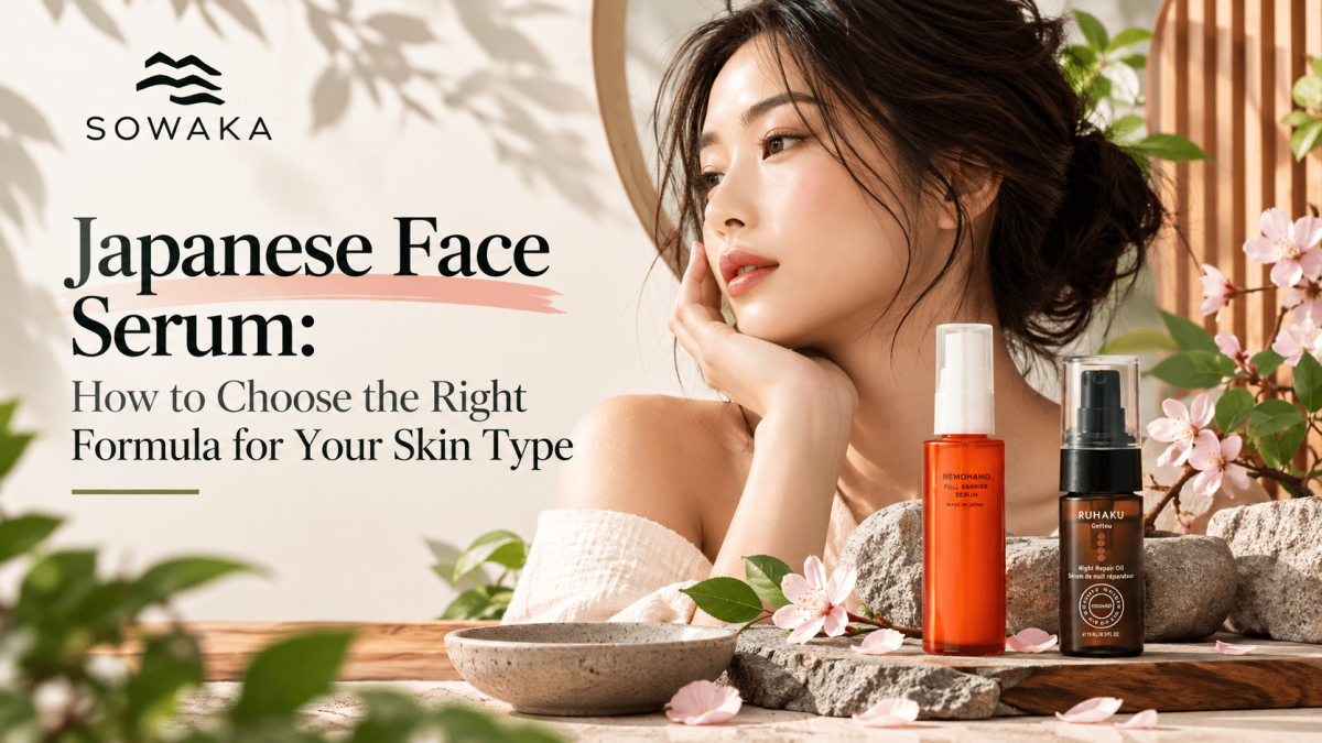 Japanese Face Serum: How to Choose the Right Formula for Your Skin Type