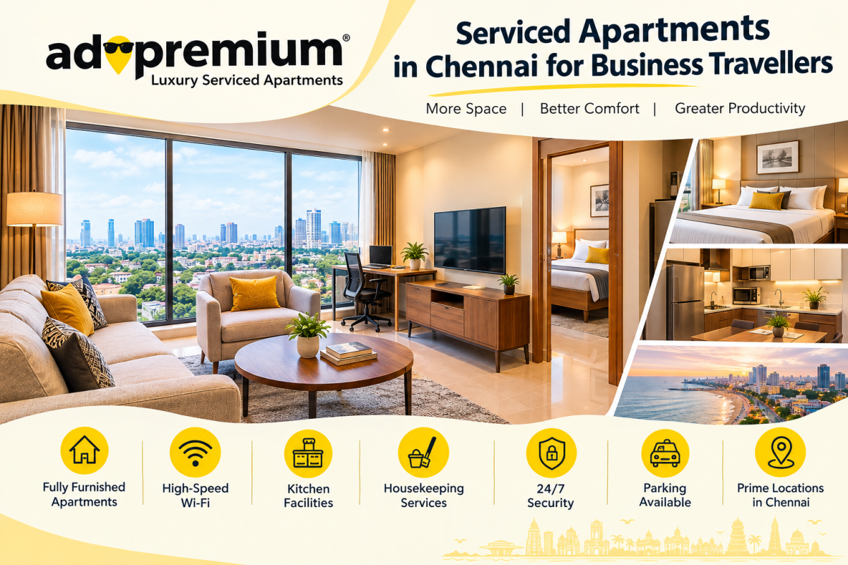 Serviced Apartments in Chennai for Business Travellers: A Complete Guide