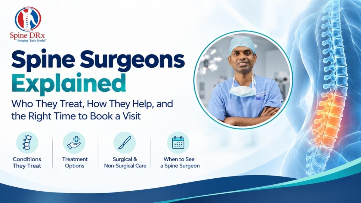 Spine Surgeons Explained: Conditions, Treatments & When to Visit