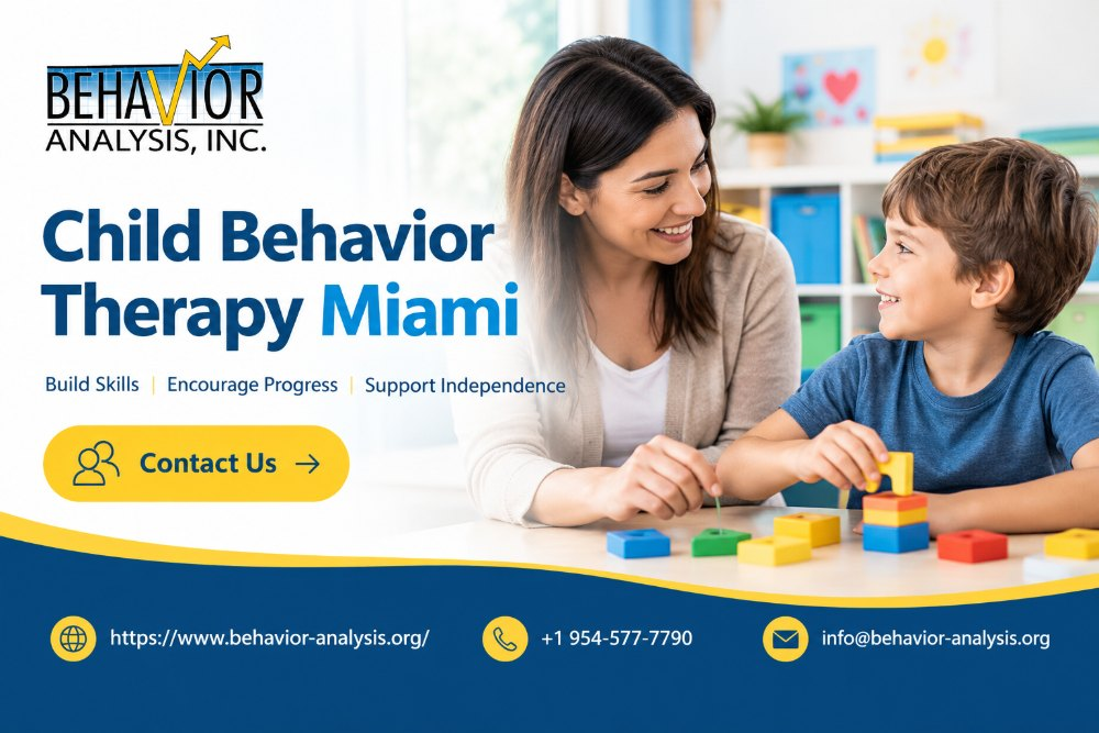 Child Behavior Therapy Miami: Understanding Treatment Options