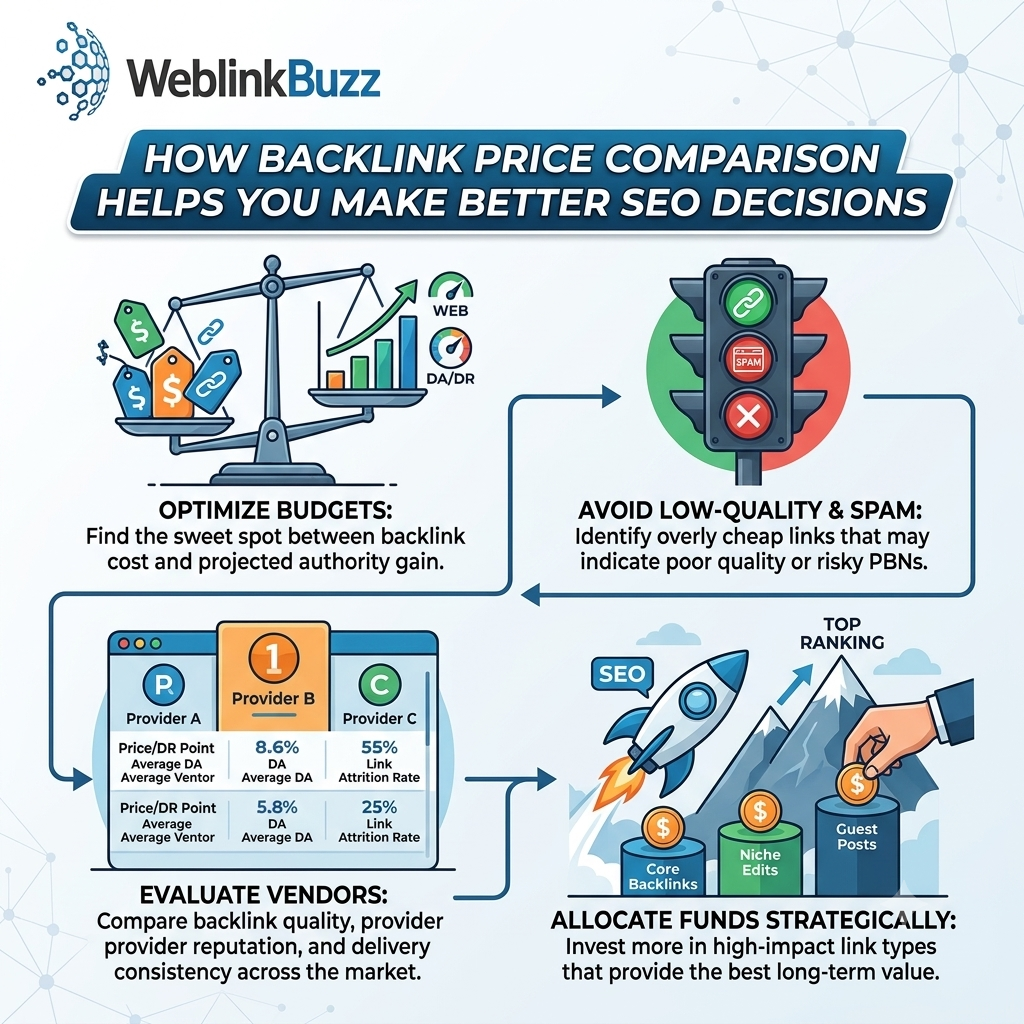 How Can Backlink Price Comparison Help You Make Better SEO Decisions?