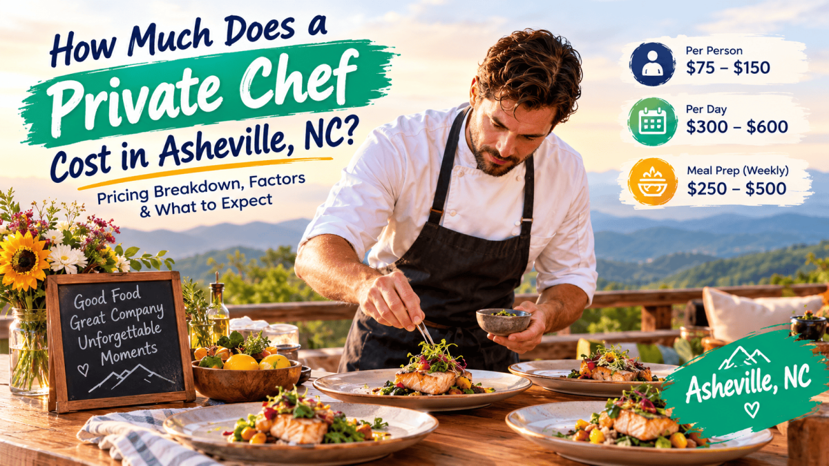 What Does a Private Chef Cost in Asheville, NC?