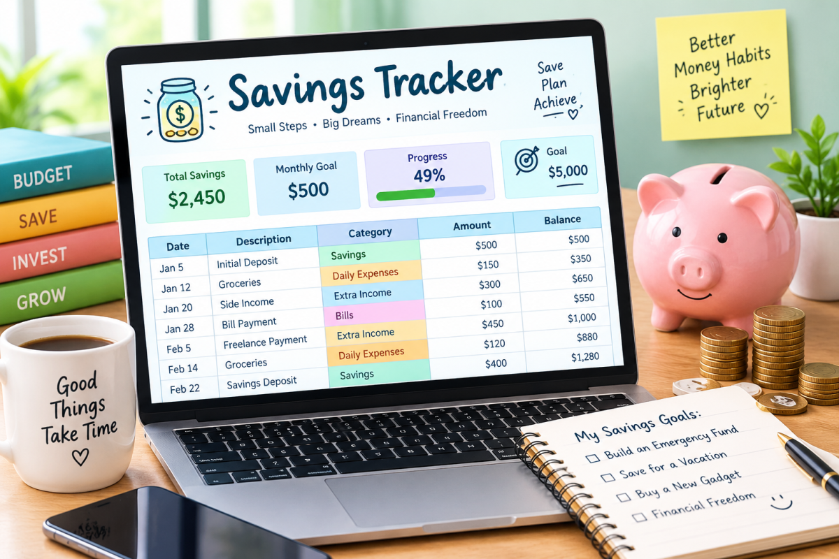 Savings Tracker & Event Brief Template Guide
