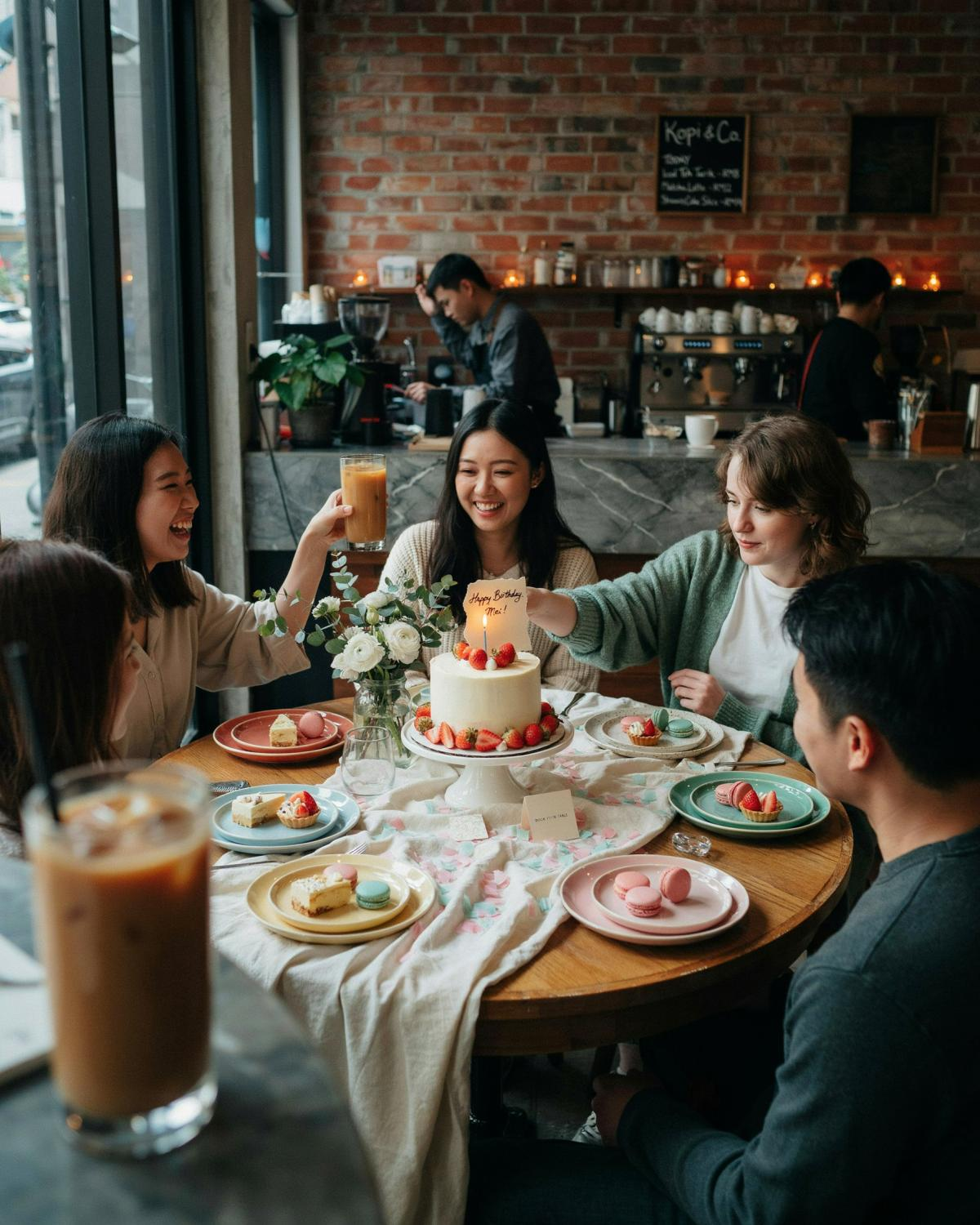 How to Plan a Small Birthday Gathering at a Café in Kuala Lumpur