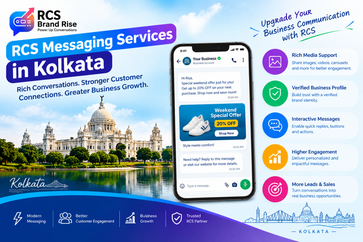 How RCS Messaging Services in Kolkata Transform Customer Engagement Through Rich Media and Interactive Messaging