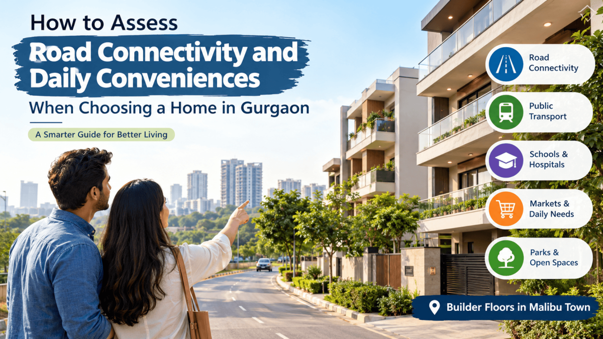 How to Check Road Connectivity Before Buying a Home in Gurgaon