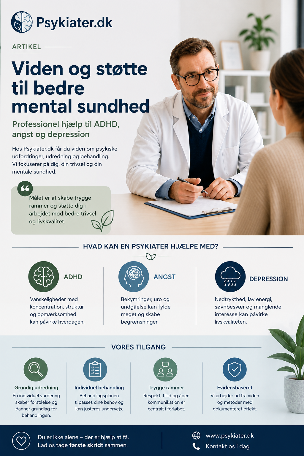 ADHD – Symptomer, Årsager, Udredning og Behandling