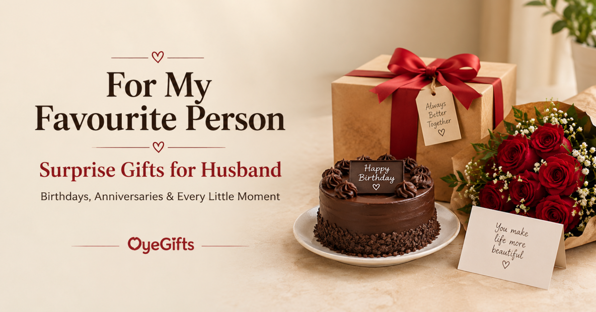 Which Gifts Can I Send to My Husband to Show My Love?