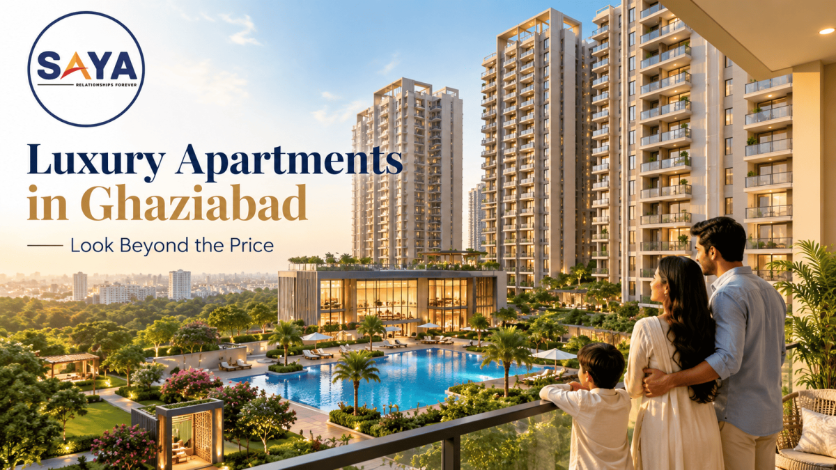 Luxury Apartments in Ghaziabad: Beyond Price | Saya Homes  Copy