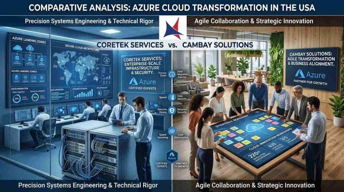 Coretek Services vs. Cambay Solutions Azure Cloud Transformation Services in the USA