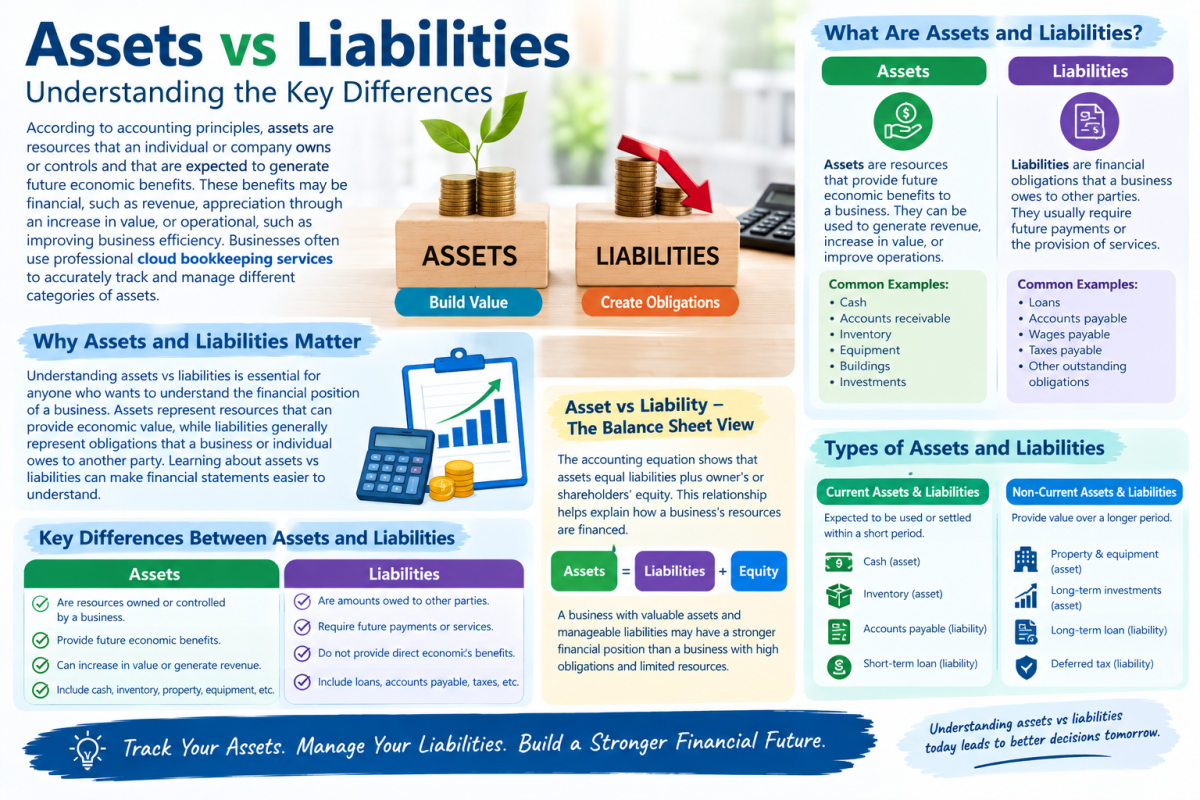 Assets vs Liabilities: Understanding the Key Differences