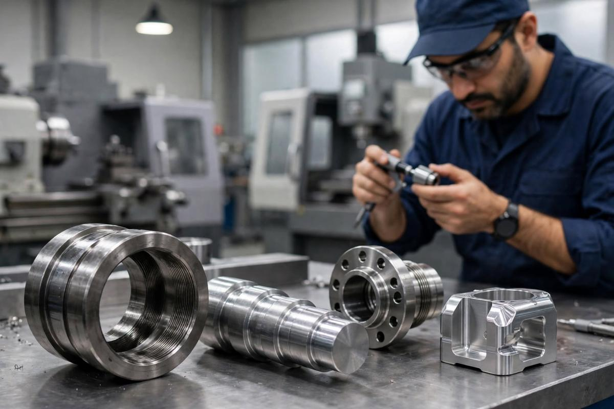 CNC Machining Services UAE for Custom Metal Part Production