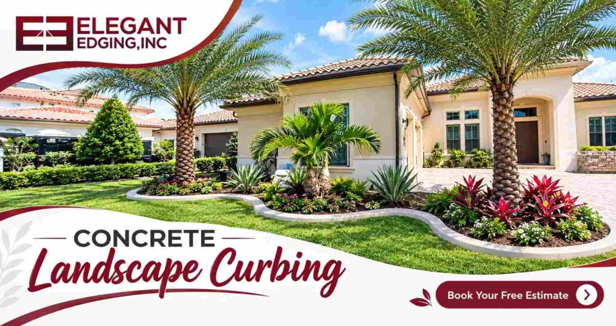 Add Style and Definition With Decorative Curbing Near Melbourne, FL