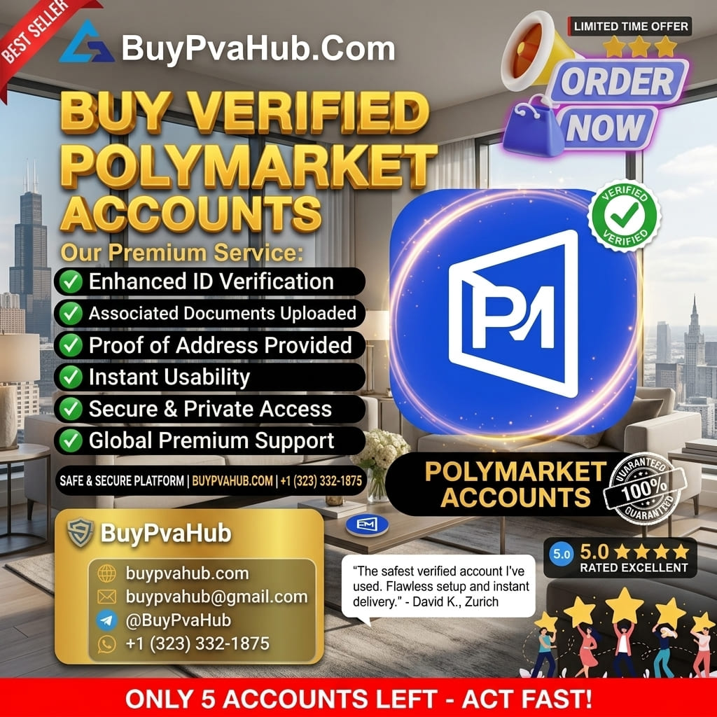 Buy Verified Polymarket Account | Instant Access & High Limits