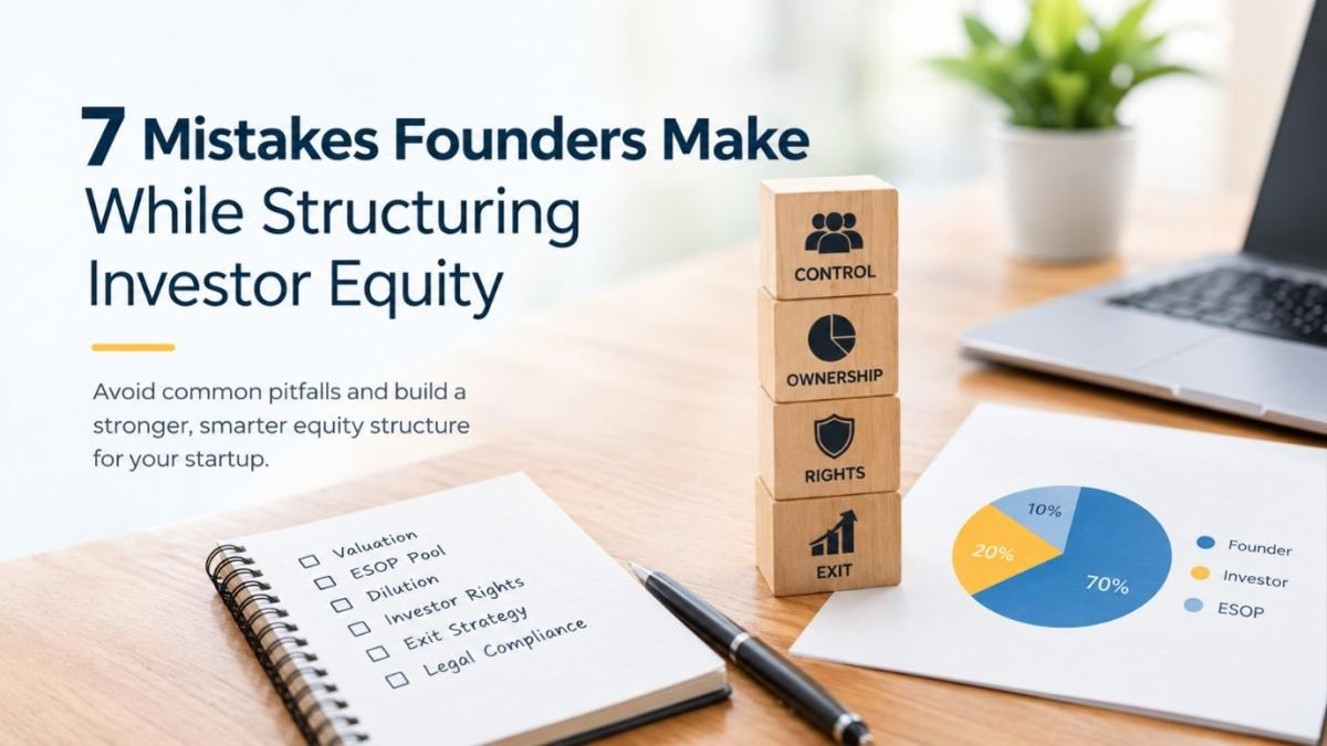 Investor Equity Structuring: 7 Mistakes Founders Must Avoid