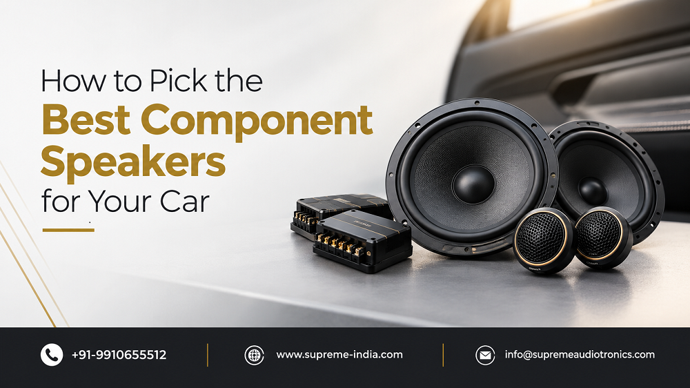 How to Pick the Best Component Speakers for Your Car