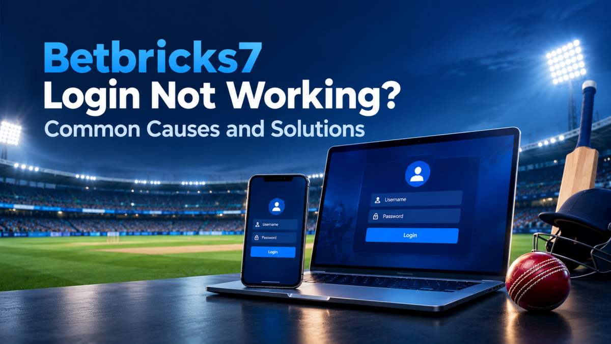Betbricks7 Login Not Working? Common Causes and Solutions