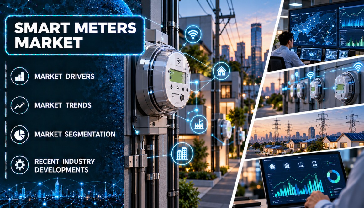 Smart Meters Market Size, Growth Analysis, Industry Trends & Forecast 2034