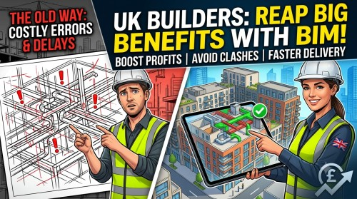 How UK Developers and Contractors Benefit From Professional 3D BIM Modeling