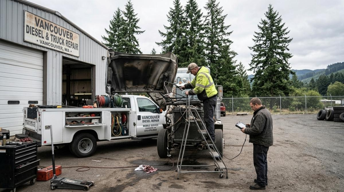 How Truck Engine Issues Can Be Fixed With Diesel Truck Repair In Vancouver, WA