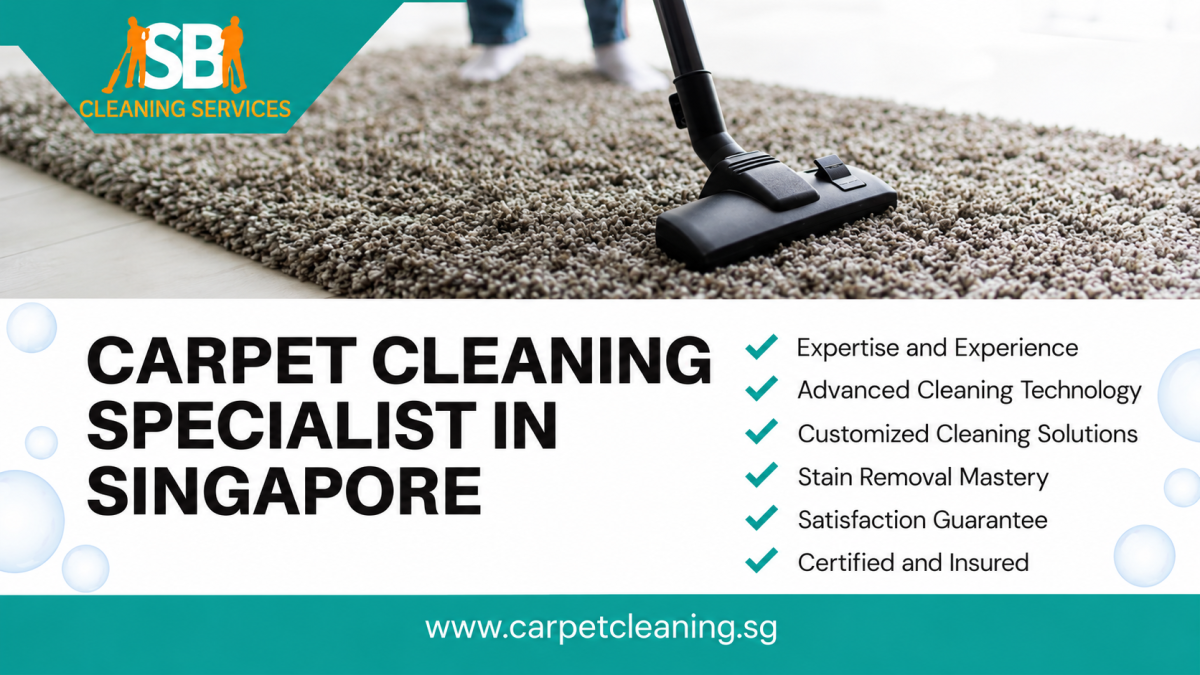 How to Choose Carpet Cleaning Specialists Singapore for a Fresher Home