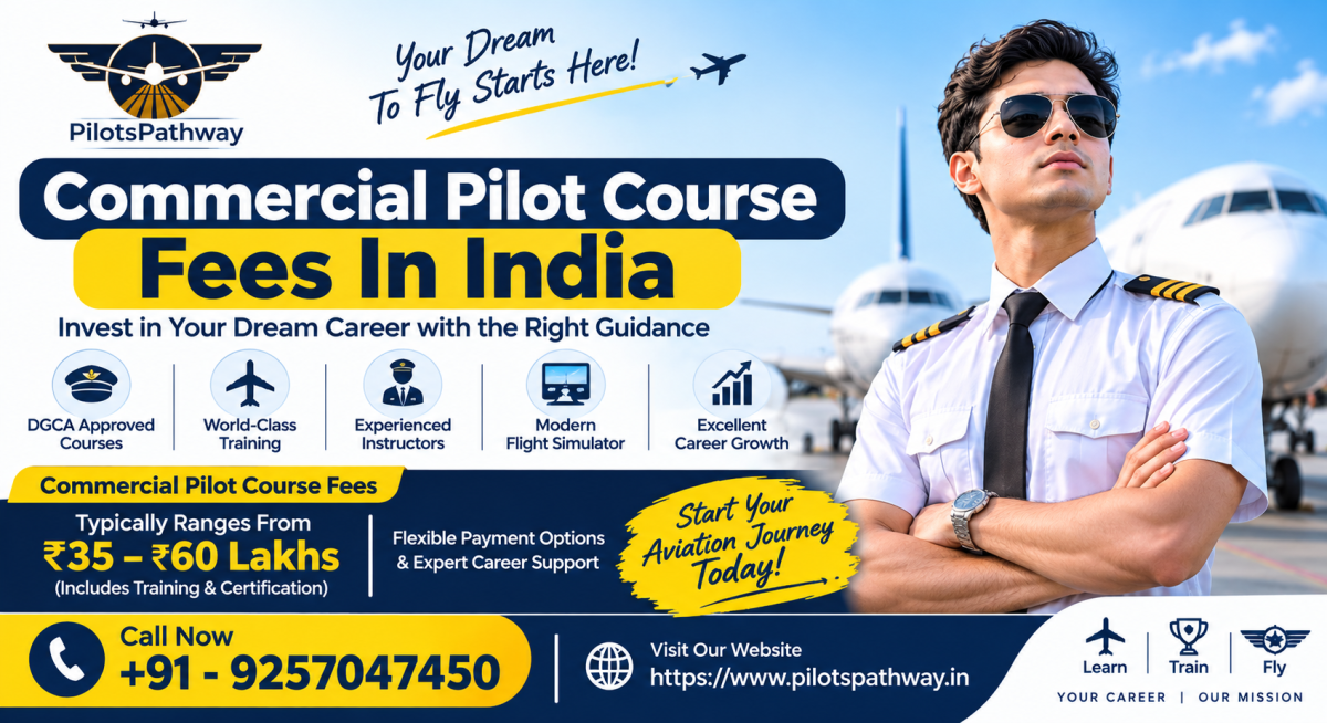 Commercial Pilot Course Fees: A Guide for Aspiring Pilots