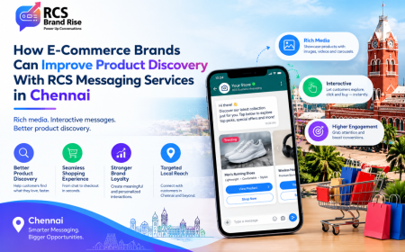 How E-Commerce Brands Can Improve Product Discovery With RCS Messaging Services in Chennai