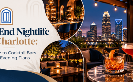 South End Nightlife in Charlotte: A Guide to Cocktail Bars and Evening Plans