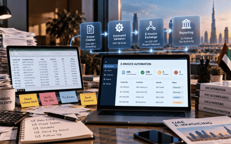 UAE E-Invoice Automation Software: From Data Entry to Exchange