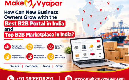 How Can New Business Owners Grow with the Best B2B Portal in India and Top B2B Marketplace in India?