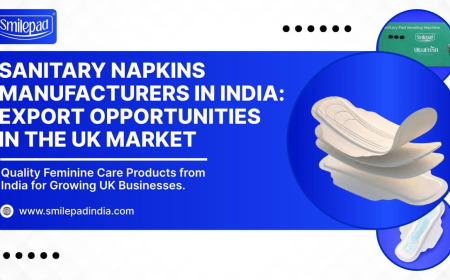 Sanitary Napkins Manufacturers in India: Export Opportunities in the UK Market