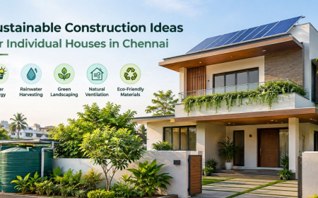 Sustainable Construction Ideas for Individual Houses in Chennai